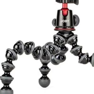 Black and Red Flexible Tripod